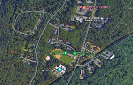 map of campbell woods townhomes for sale princeton nj