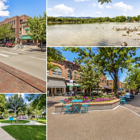 Old Town Plaza, Library Park, City Park Fort Collins, Condo for sale in Old Town Fort Collins! 301 Peterson St Unit 205, Fort Collins, CO 80524