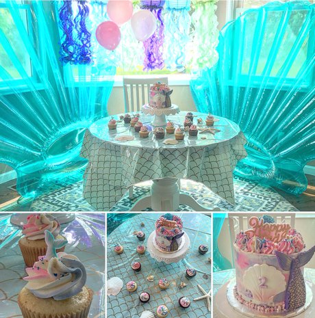 A Mermaid Themed Birthday Party in Our Fort Collins Home