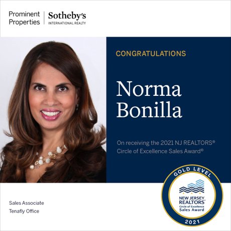 Norma Bonilla Top Producer Awards2