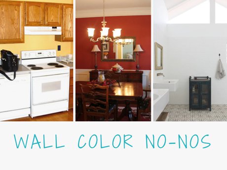 Bad wall paint colors