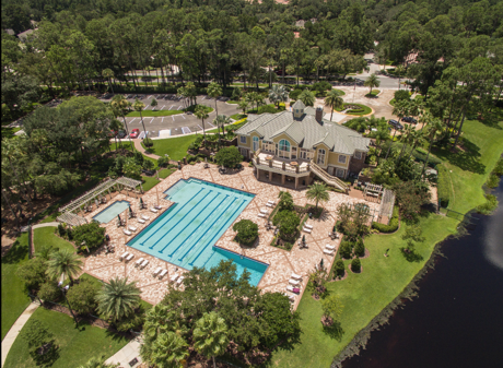 Lake Forest Aerial Pool