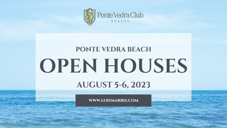 Ponte Vedra Beach Open Houses | Lois Marris Ponte Vedra Club Realty