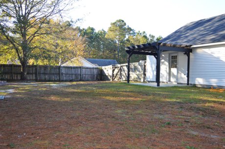 10003 Burning Bush Ridge Court Backyard