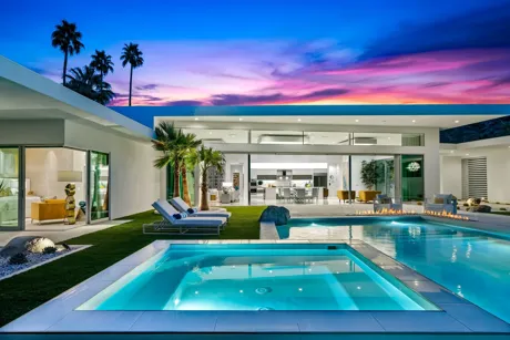 alt="High end luxury real estate investment property in the Coachella Valley optimized for a tax deferred 1031 exchange"
