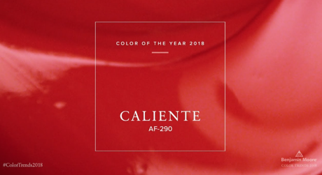 2018 Color of the Year: Caliente