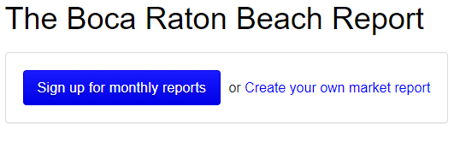 Boca Raton Beach Report