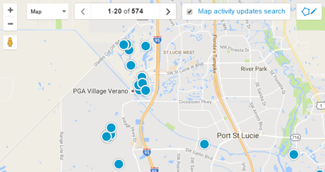 Port St Lucie Home Map Search