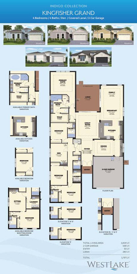 Kingfisher Grand Floor Plan