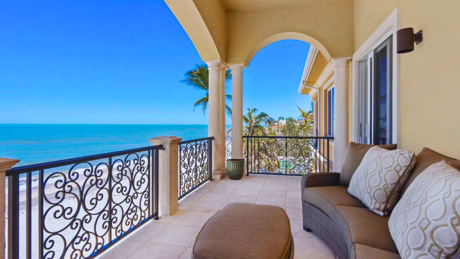 Luxury waterfront home on Casey Key with private dock