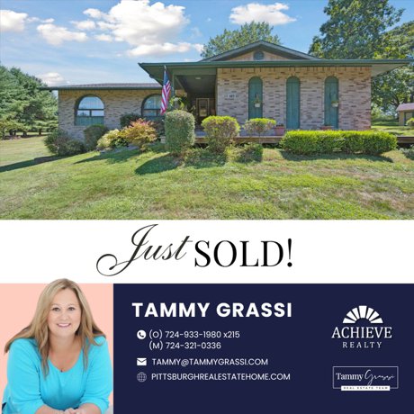 Just Sold  - 107 Jennie Drive, Harmony, PA 16037