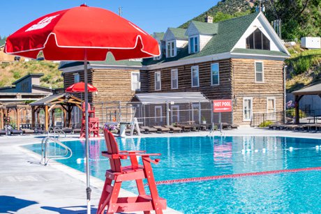 Picture of the office at Heise Hot Springs