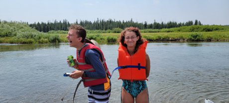 Good times on the Henry's Fork River at Big Springs Island Park