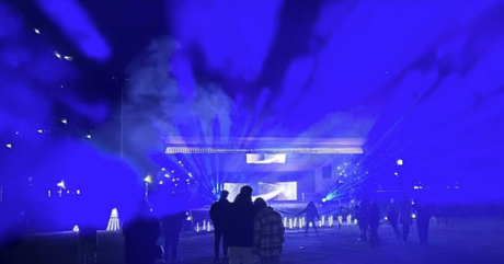 Robinson Family Light Show in Rexburg Idaho