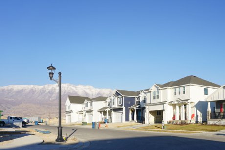 Bridgeport neighborhood homes at Waters Edge