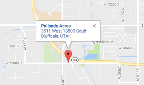 Palisade Acres map