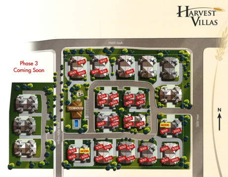 Harvest Villas community map