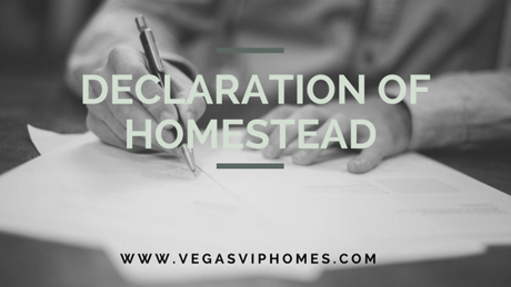 declaration of homestead in nevada nevada declaration of value form