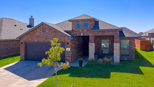 Newer homes in southwest Amarillo