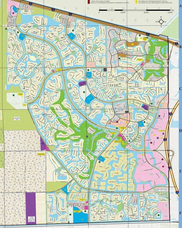 Map of Weston, Florida: click to search Weston homes for sale
