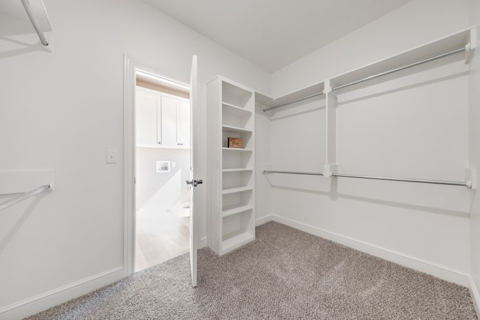 Primary walk-in closet