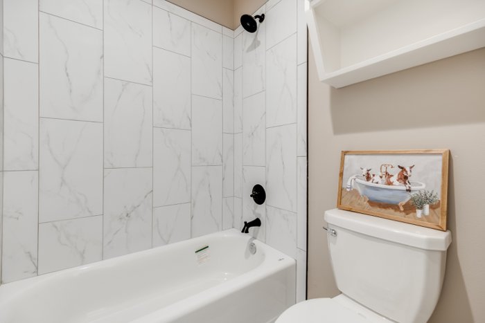 Secondary bathroom
