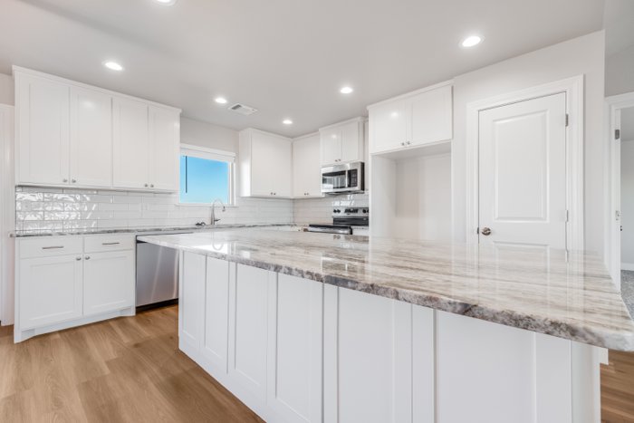 Deep Canyon Homes kitchen with granite island