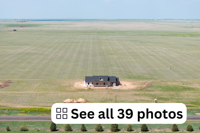 Aerial view of a Deep Canyon home on 10 acres
