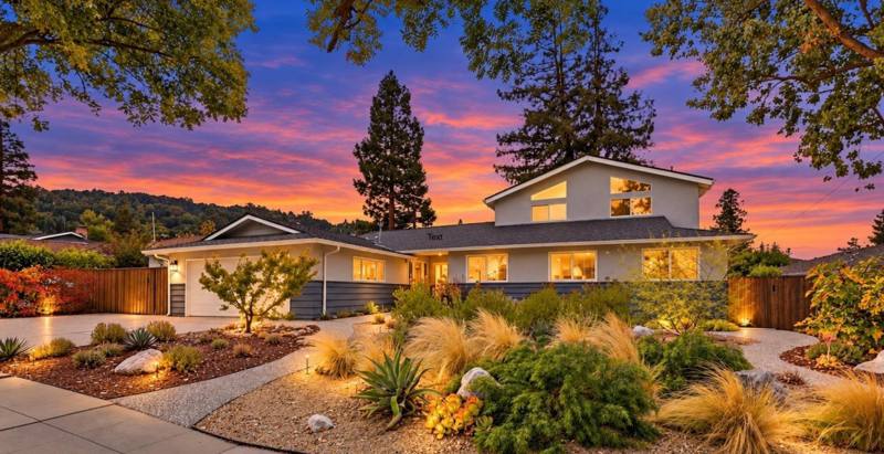 215 Belgatos Road, a Los Gatos home for sale with an attached ADU guest house