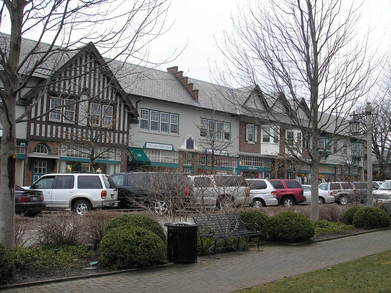 Market Square in Lake Forest, Illinois