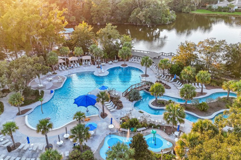 A view of the Hilton Head Plantation community on Hilton Head Island, SC