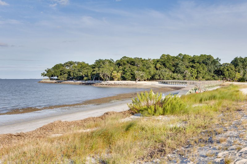 Dolphin Head Recreation Area on Port Royal Sound in Hilton Head Plantation