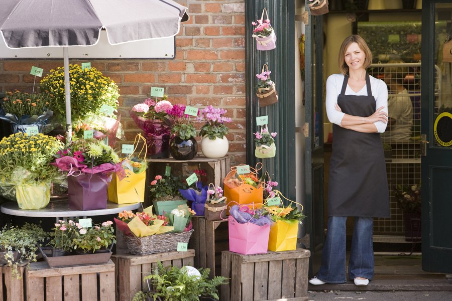 Local shop representing the small business atmosphere of downtown Matthews North Carolina