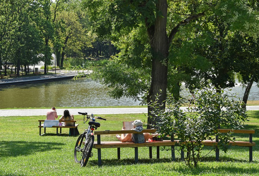 Scenic park and open space serving residents near Indian Trail North Carolina