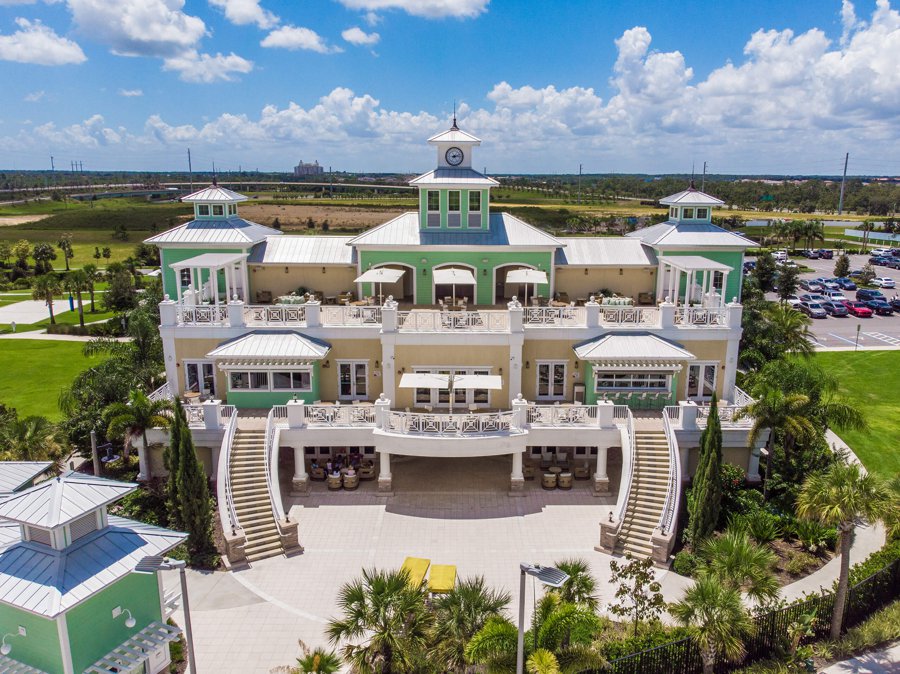 Encore Resort at Reunion clubhouse in Kissimmee
