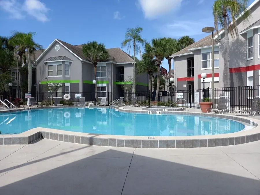 Parkway Palms Resort pool near Disney World