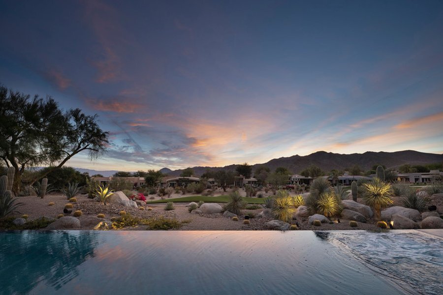 Luxury desert home with pool