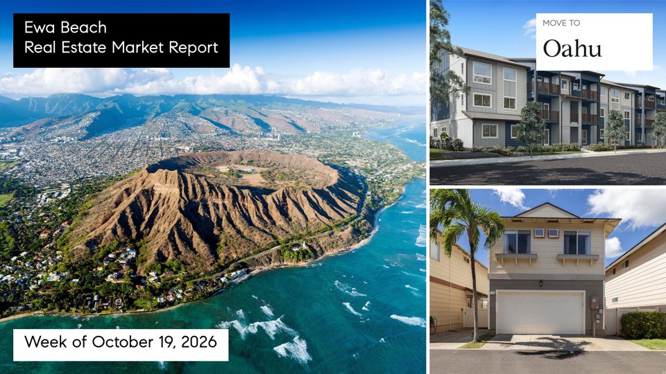 Ewa Beach Hawaii real estate market report for the week ending October 25, 2026