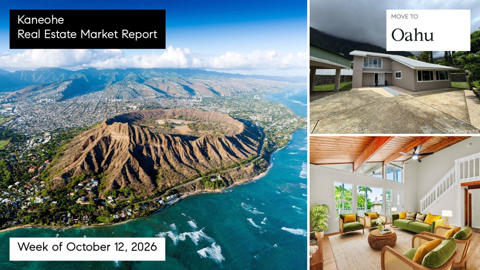 Kaneohe real estate market report for the week ending October 18, 2026 with Doug Ward