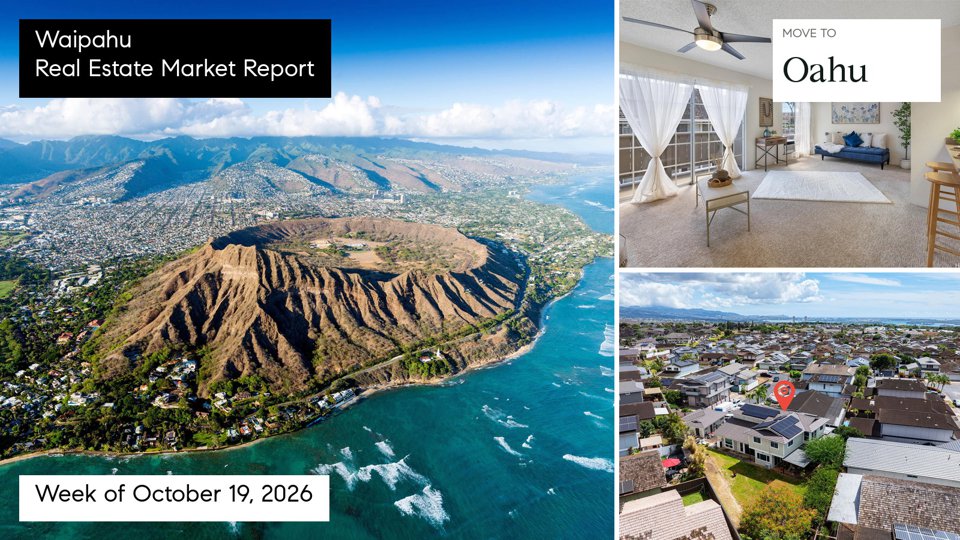 Waipahu Hawaii real estate market report for the week ending October 25, 2026