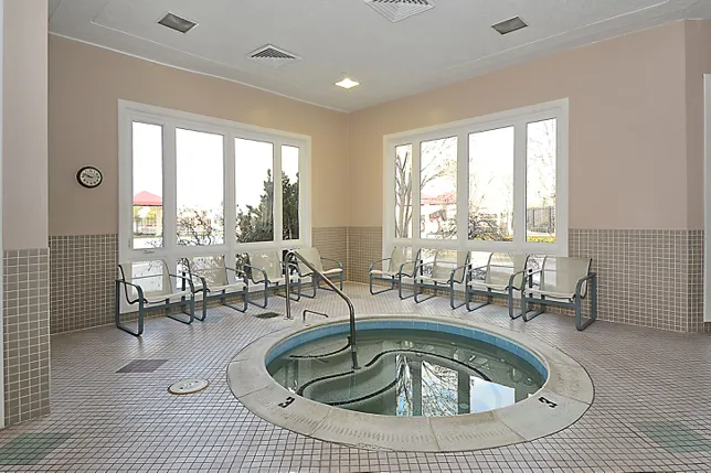 Piney Orchard community center indoor hot tub