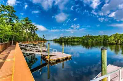 Cypress River Plantation Docks