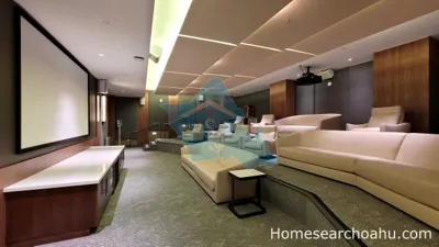 Azure Theater Room