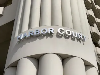 Harbor Court Sign
