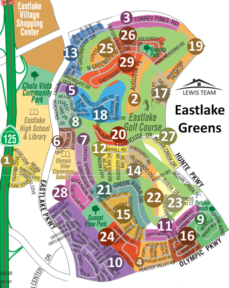 Eastlake II Map