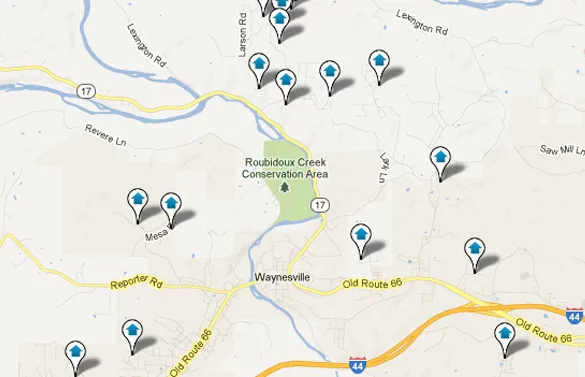 Waynesville Home Search