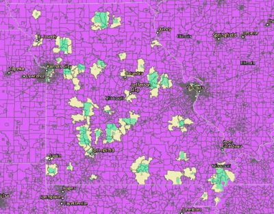 Missouri Designated Opportunity Zones Interactive Map