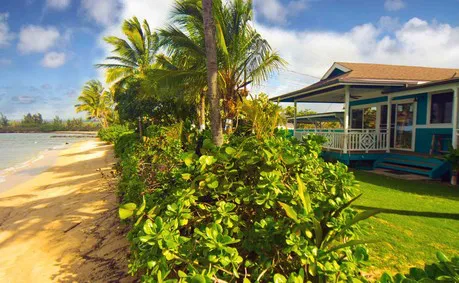 sandy beach house