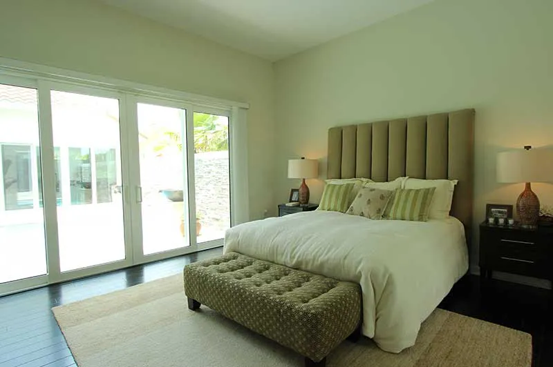 courtyard model home