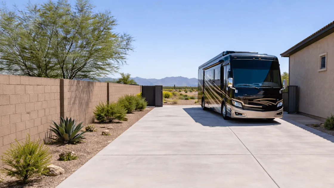 buckeye arizona home on a large lot with RV parking